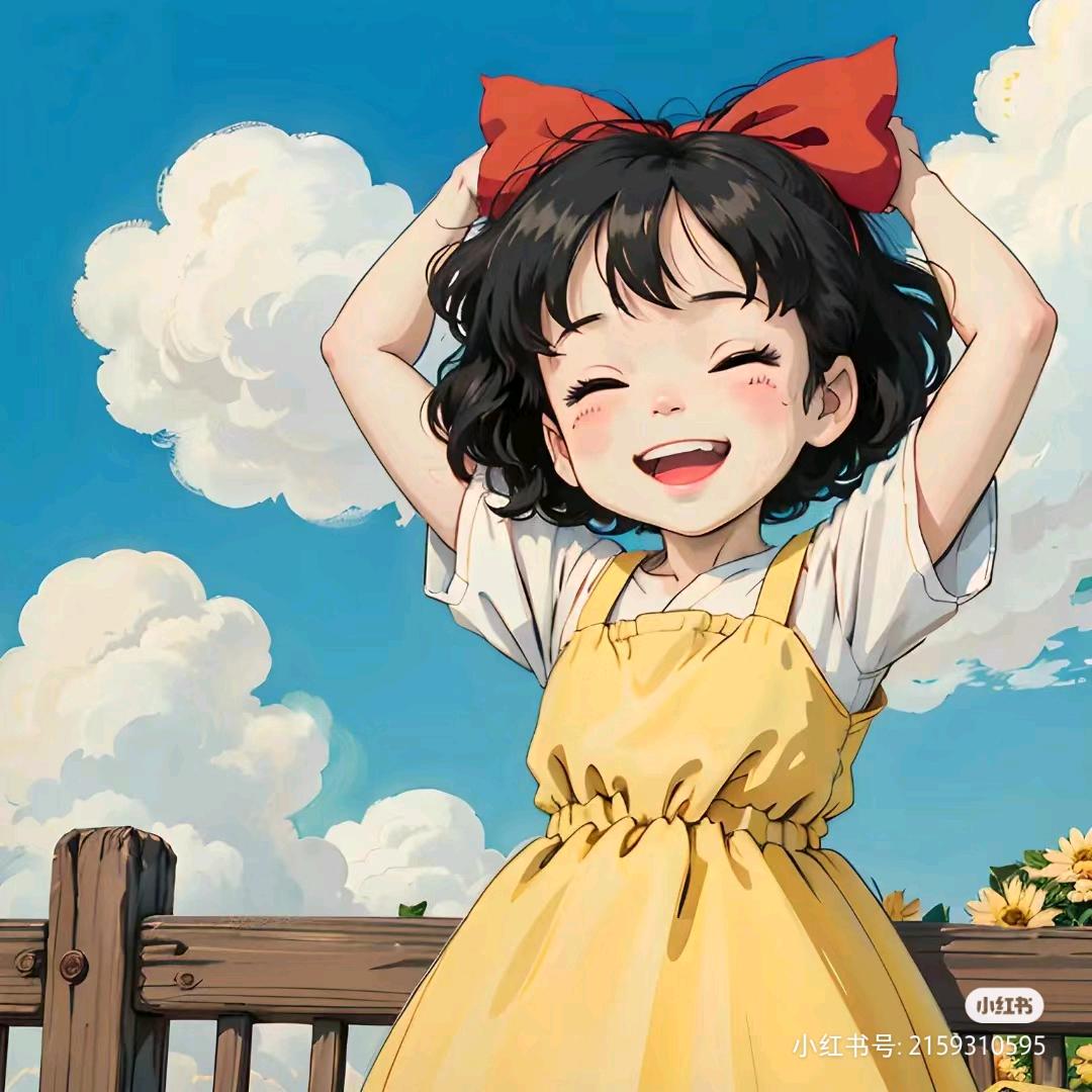 一个肥肥的小朋友