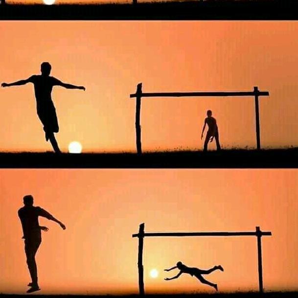 一个奔跑的杠铃