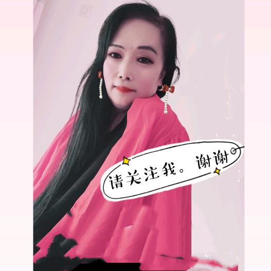 红玫瑰。