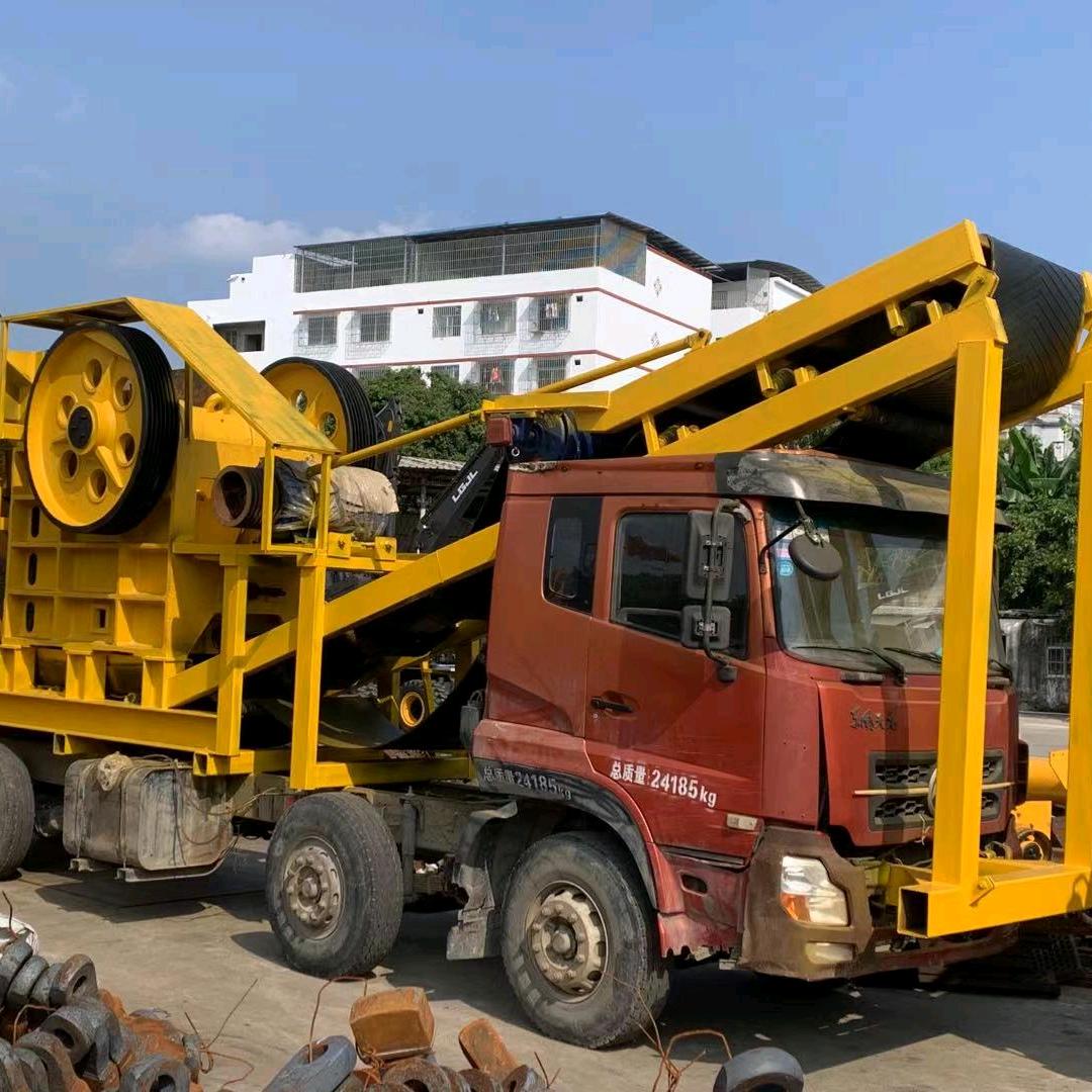 专业移动破碎加工石料