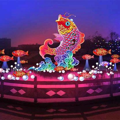 翔元彩灯花灯工厂（团队招人）