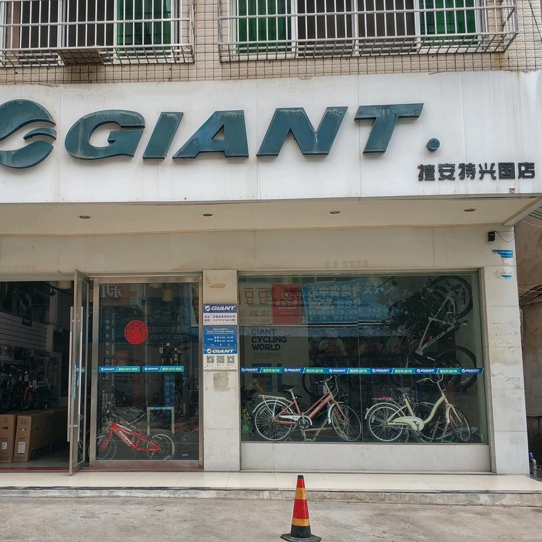 捷安特兴国店(中段90号，七中旁筲箕街)