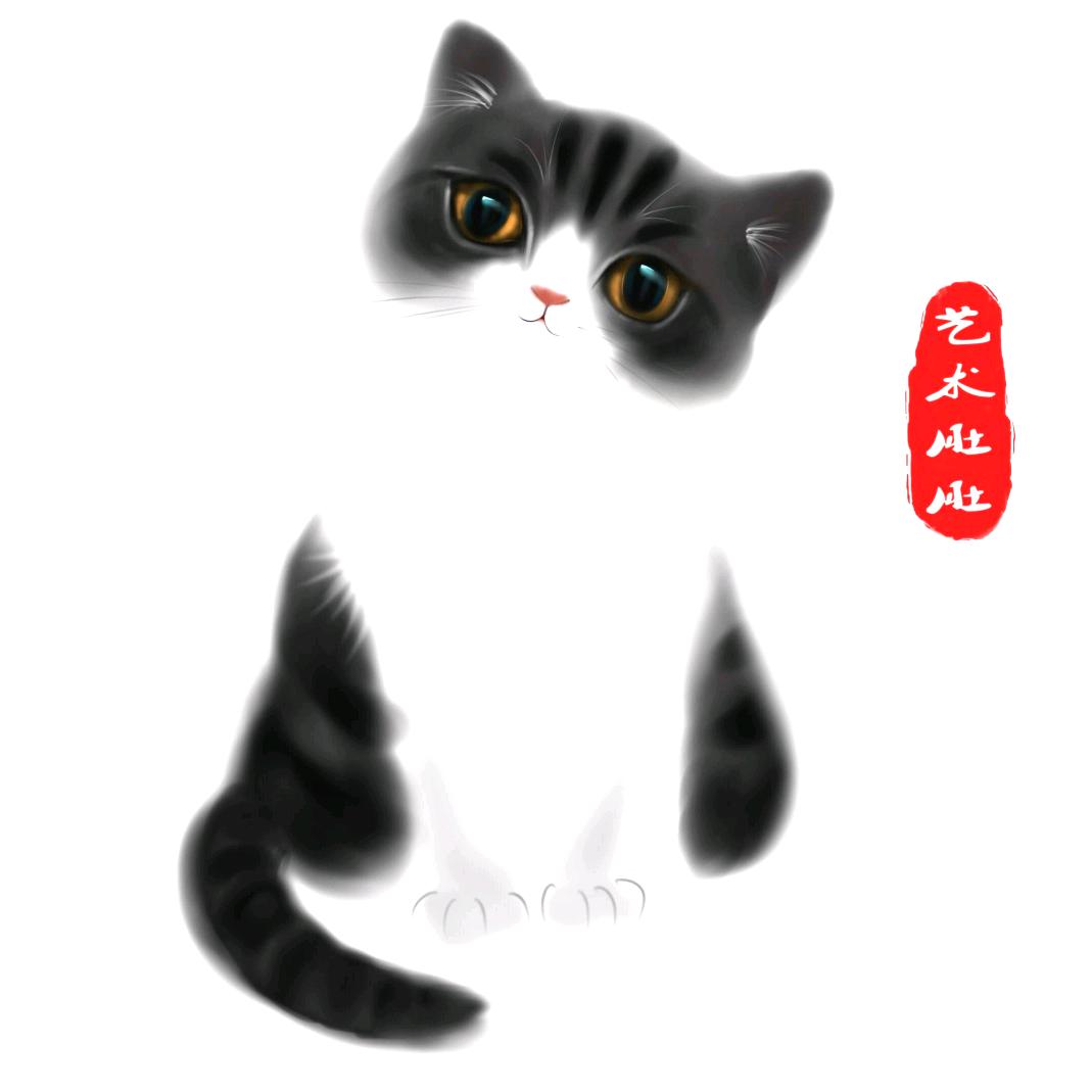 艺术肚肚猫王国画教育
