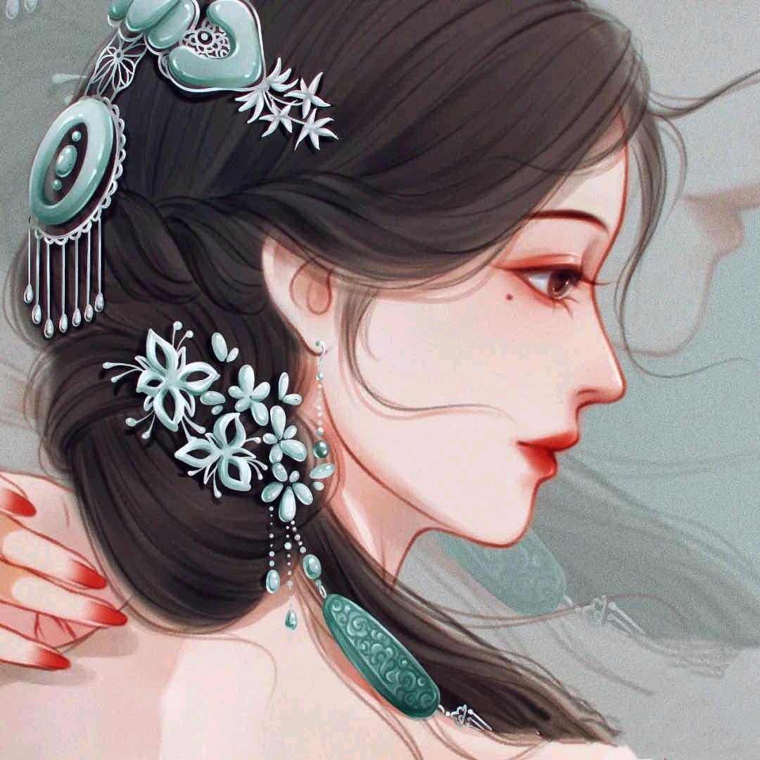 沫沫月下