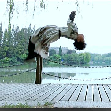 襄豫武术空翻特技~轩仔