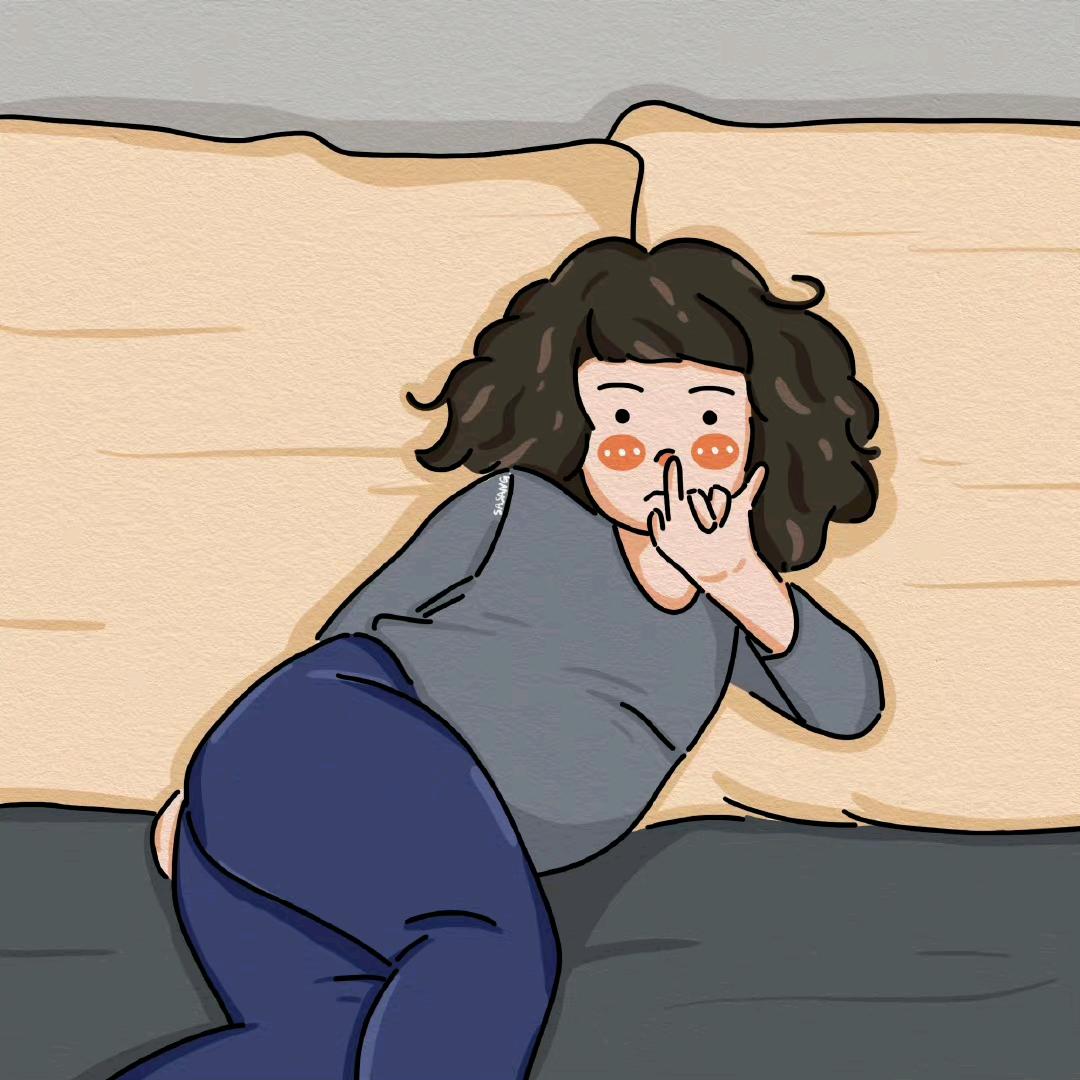 爱扣鼻屎的靓女