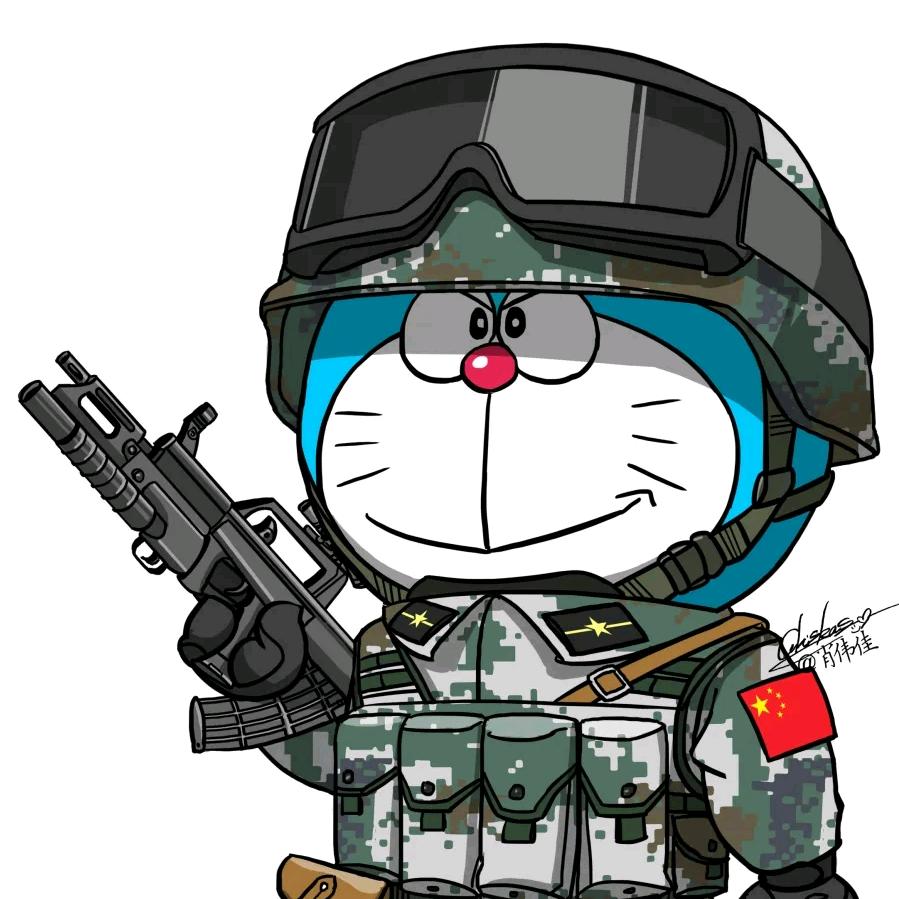迷彩下的小叮当