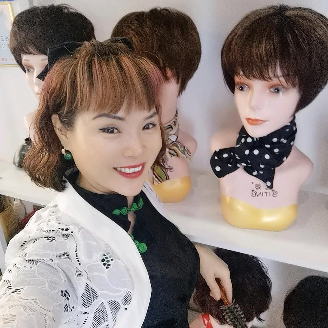 江西吉安吉州区金子假发营销经理陈莲