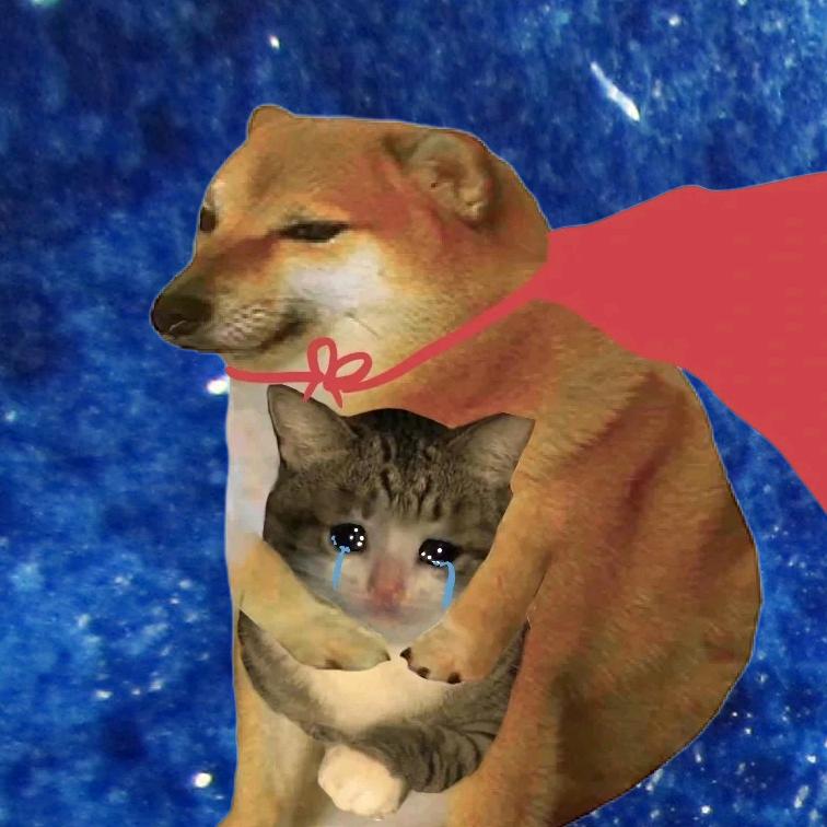 修勾勾和猫猫头