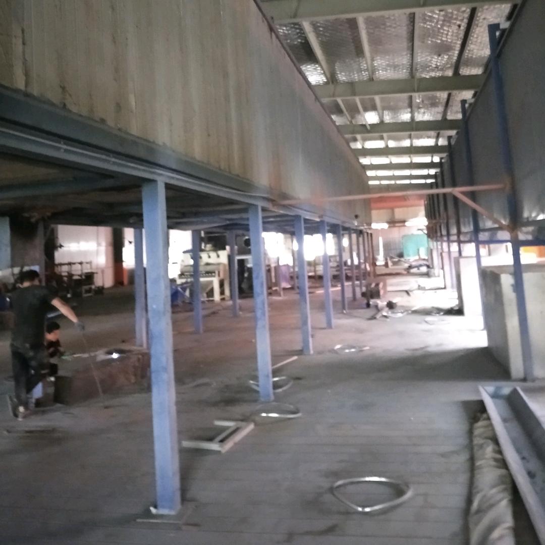 专业回收门业流水线，烘箱，烘道，钢棚，等