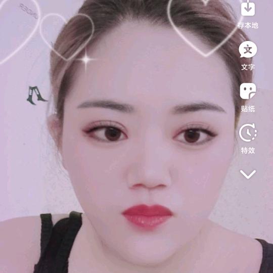 风雨中的我