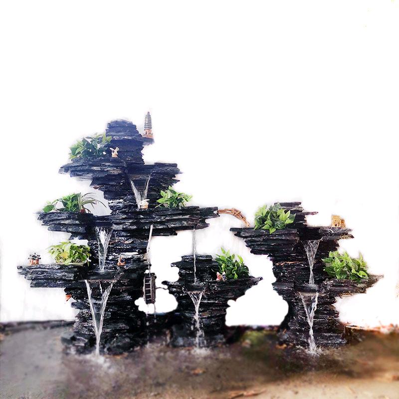 英德市清修园林石场真石假山工厂