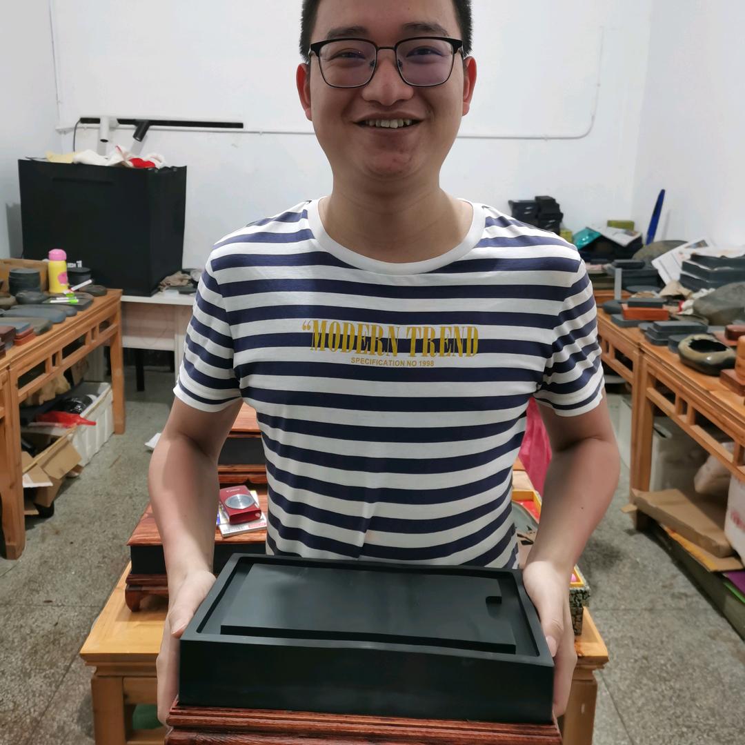 歙砚砚台小老弟