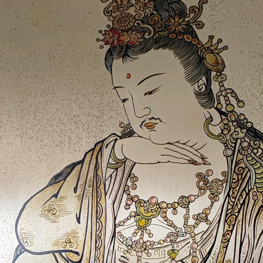 燃犀铜画