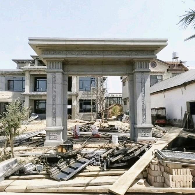 忠義新中式门楼