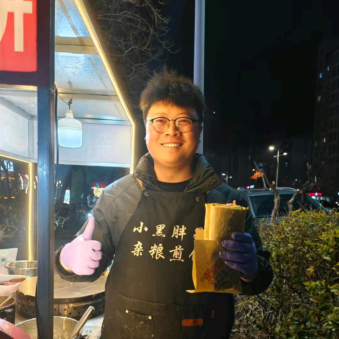 小黑胖子杂粮煎饼