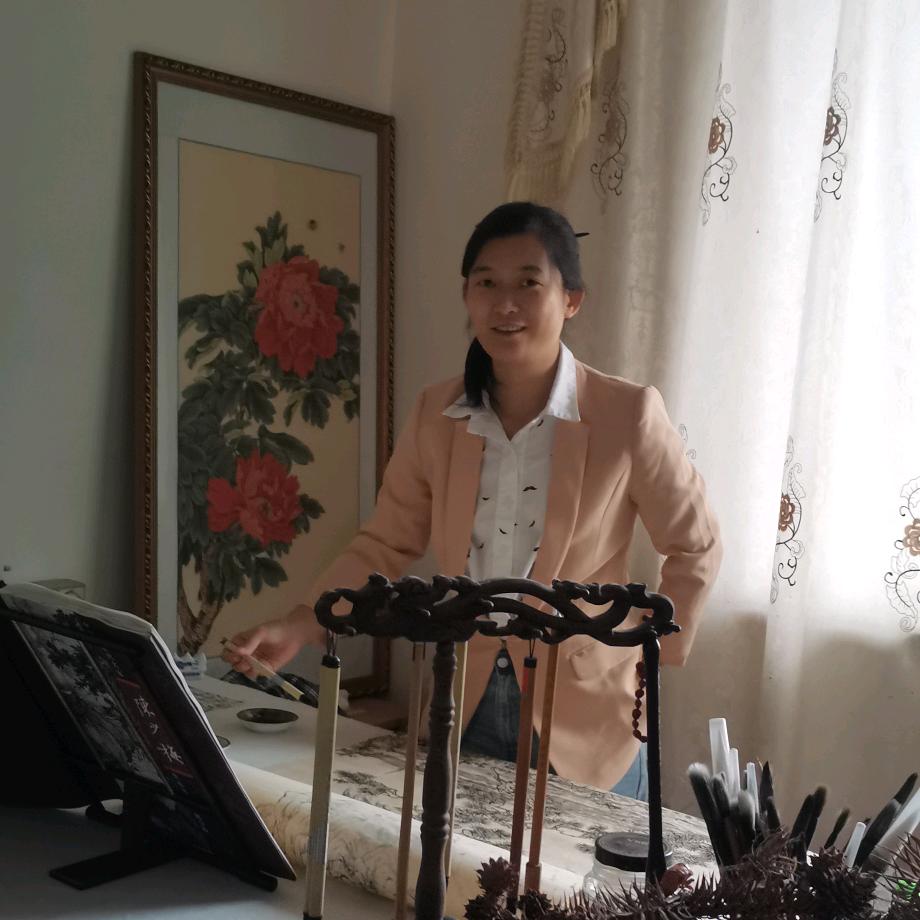 中國当代女畫家唐飞