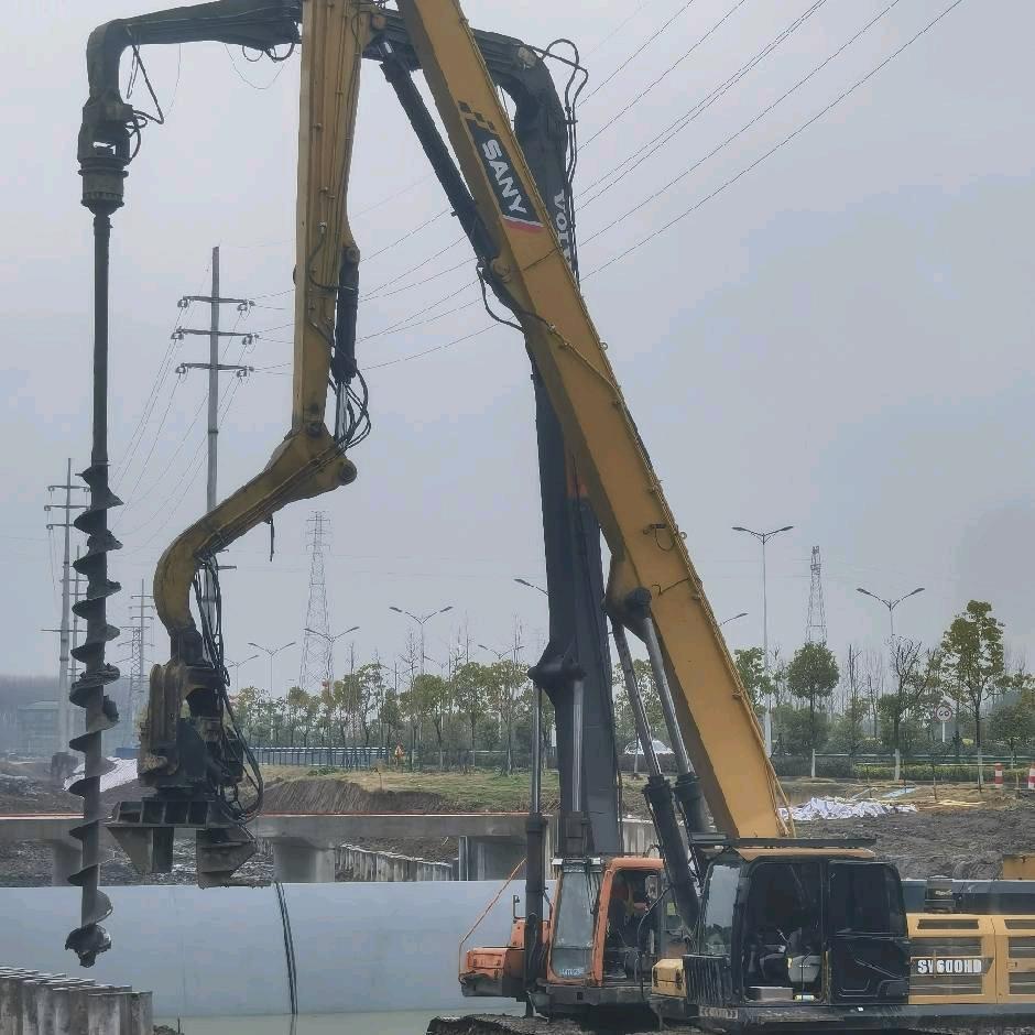 光伏  打桩机+引孔机出租