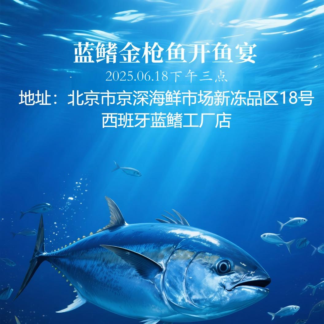 西班牙蓝鳍金枪鱼工厂店，春播秋收，