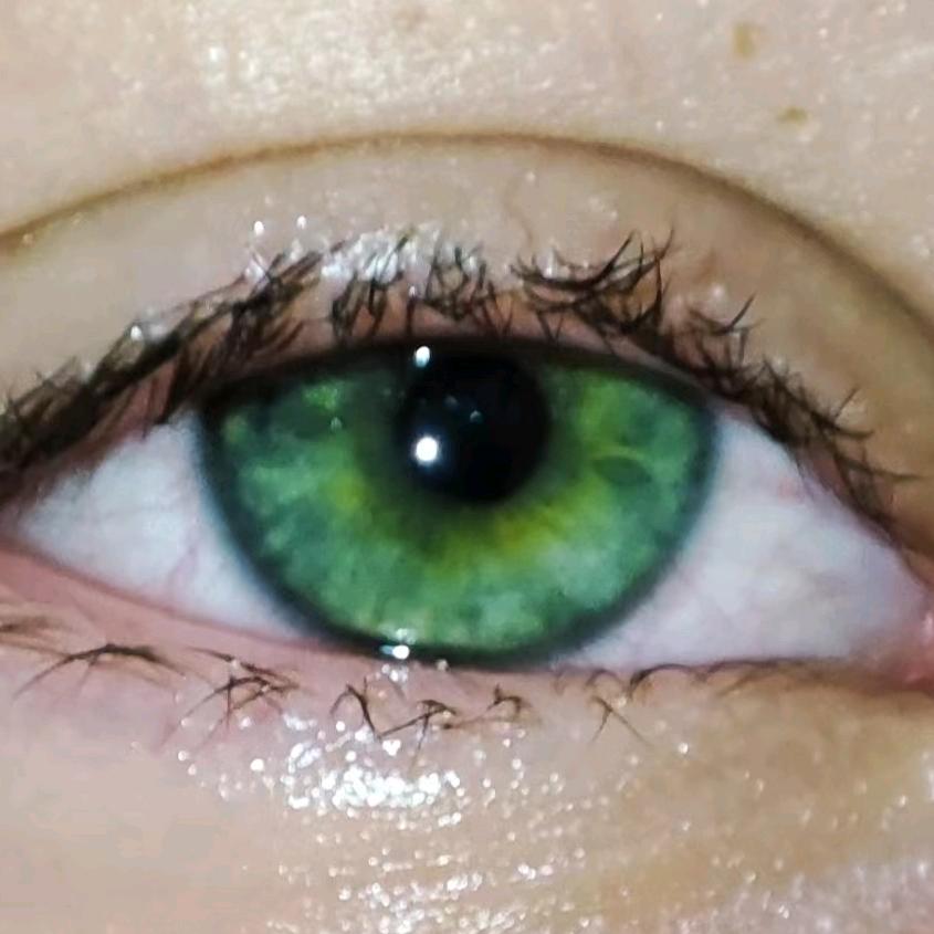 漂亮绿色大眼