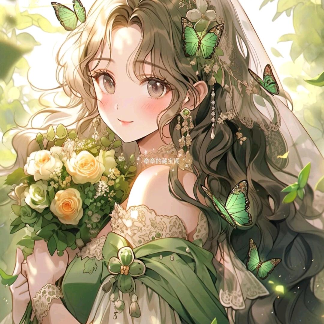 抽象的女孩
