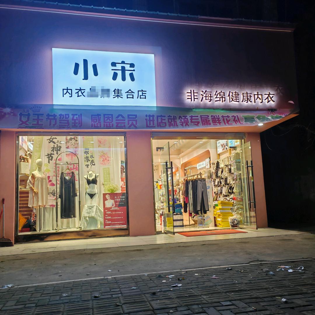 小宋内衣品牌集合店