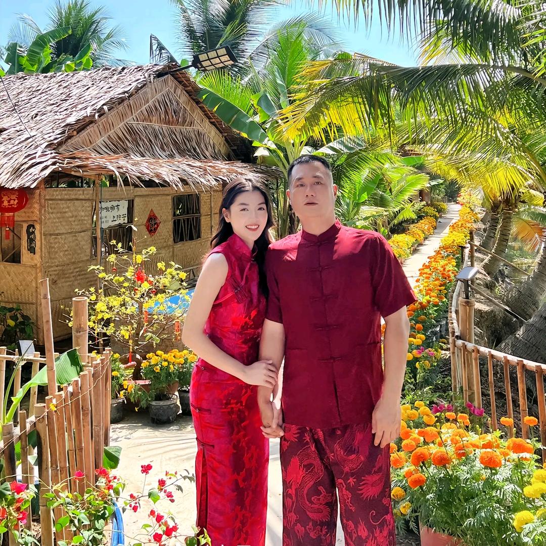 果哥中越夫妇日常生活