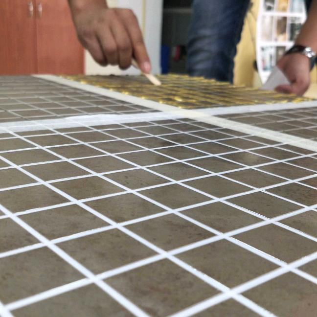 固德高油膜平缝彩砂