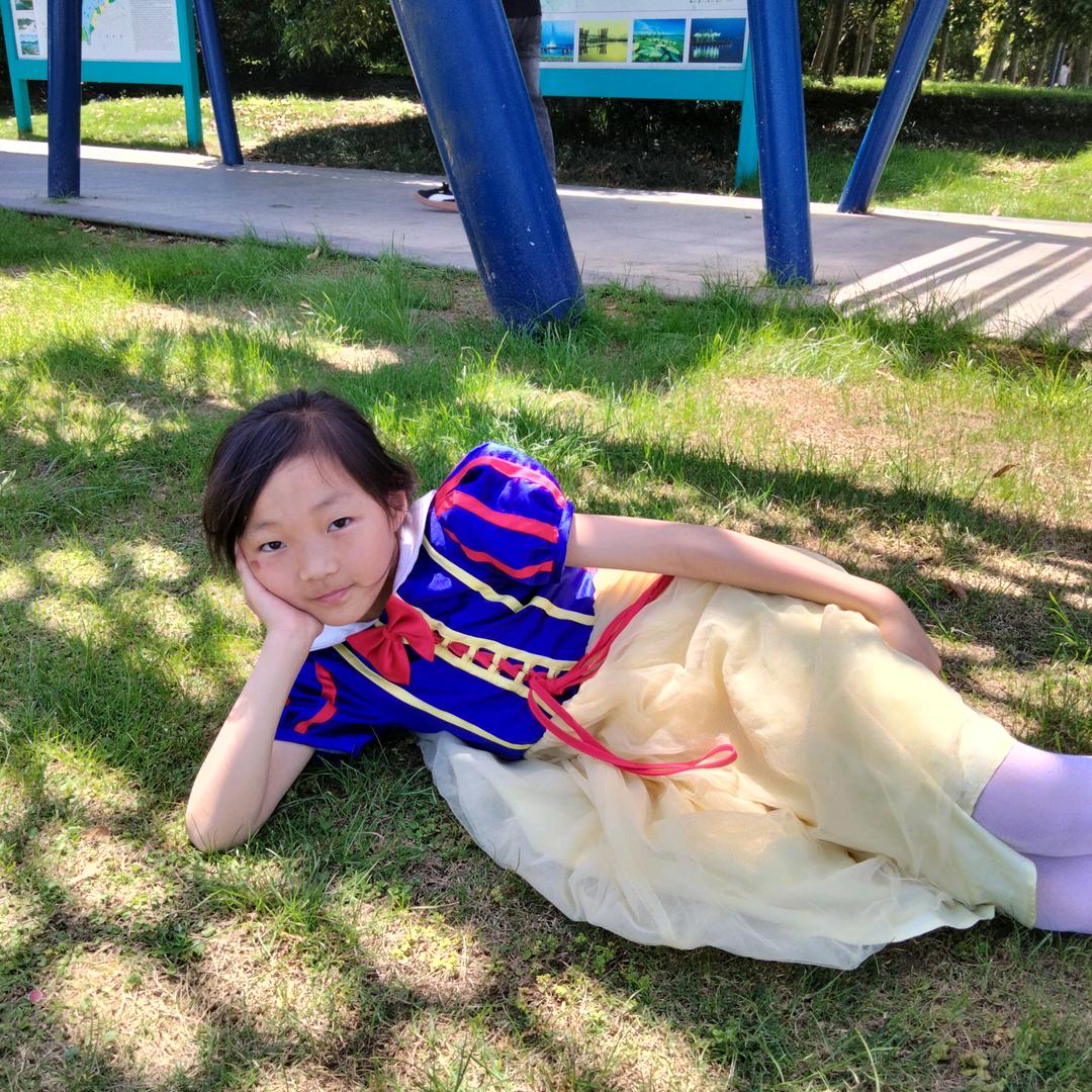 开心。