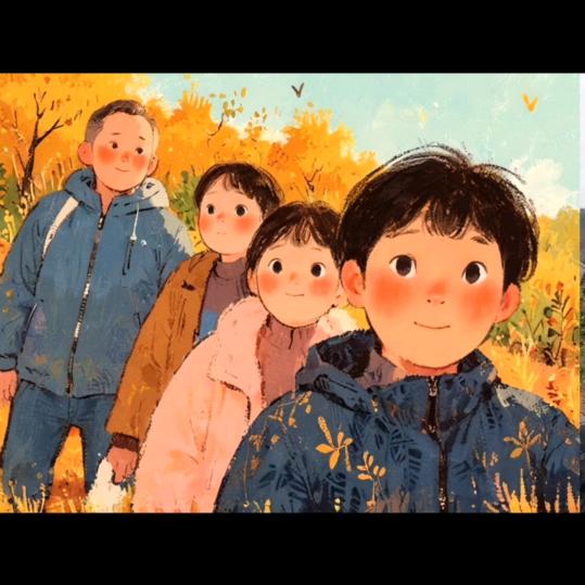 一家四口