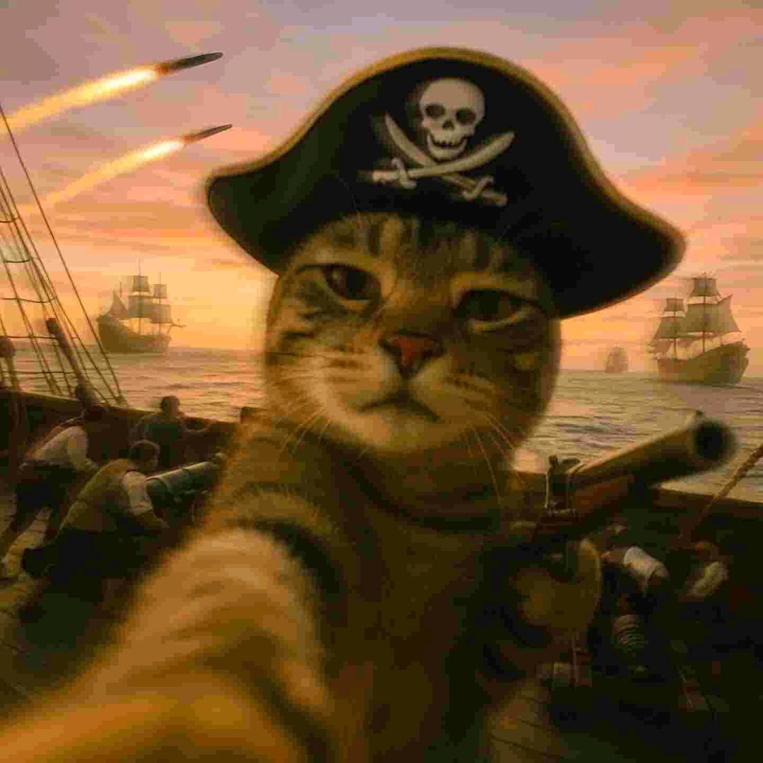 凌晨黑猫