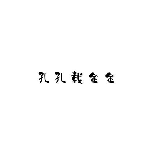 孔孔载金金