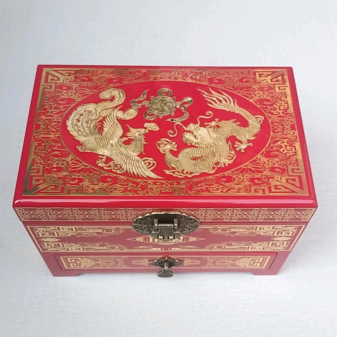 平遥推光漆器首饰盒