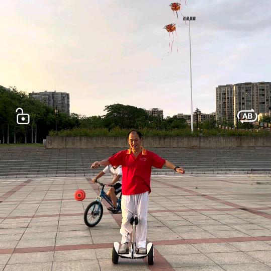 风筝大爷  武穴空竹宋元洪