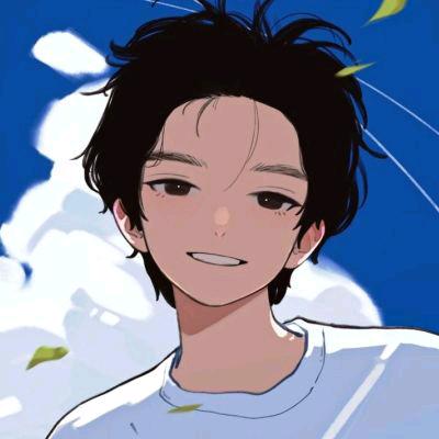 他说：“别哭”