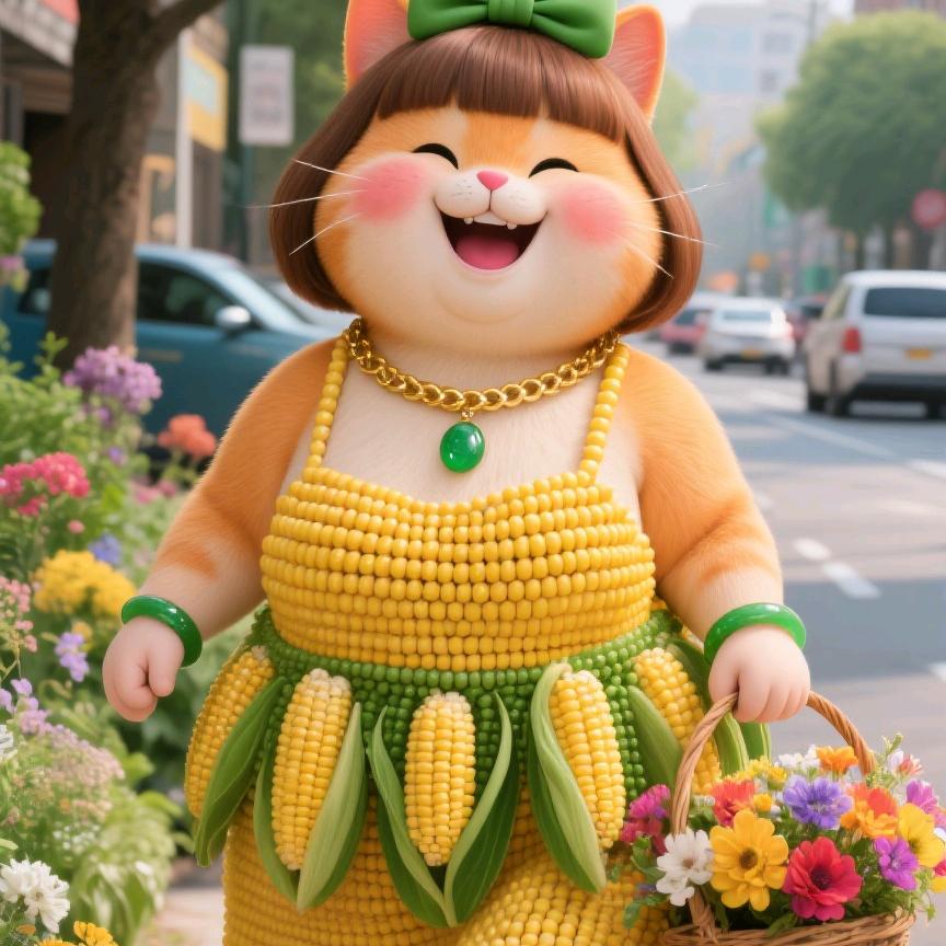 开心小橘猫