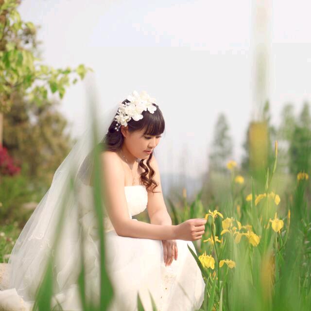 彩姐玫瑰毛线手工