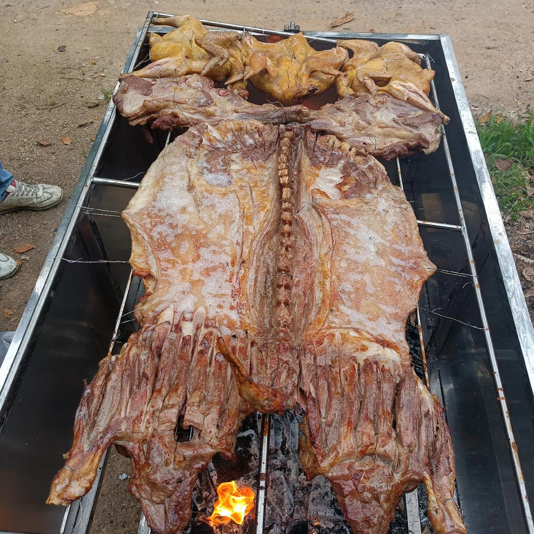 烤羊烤猪烤鸡，啊运