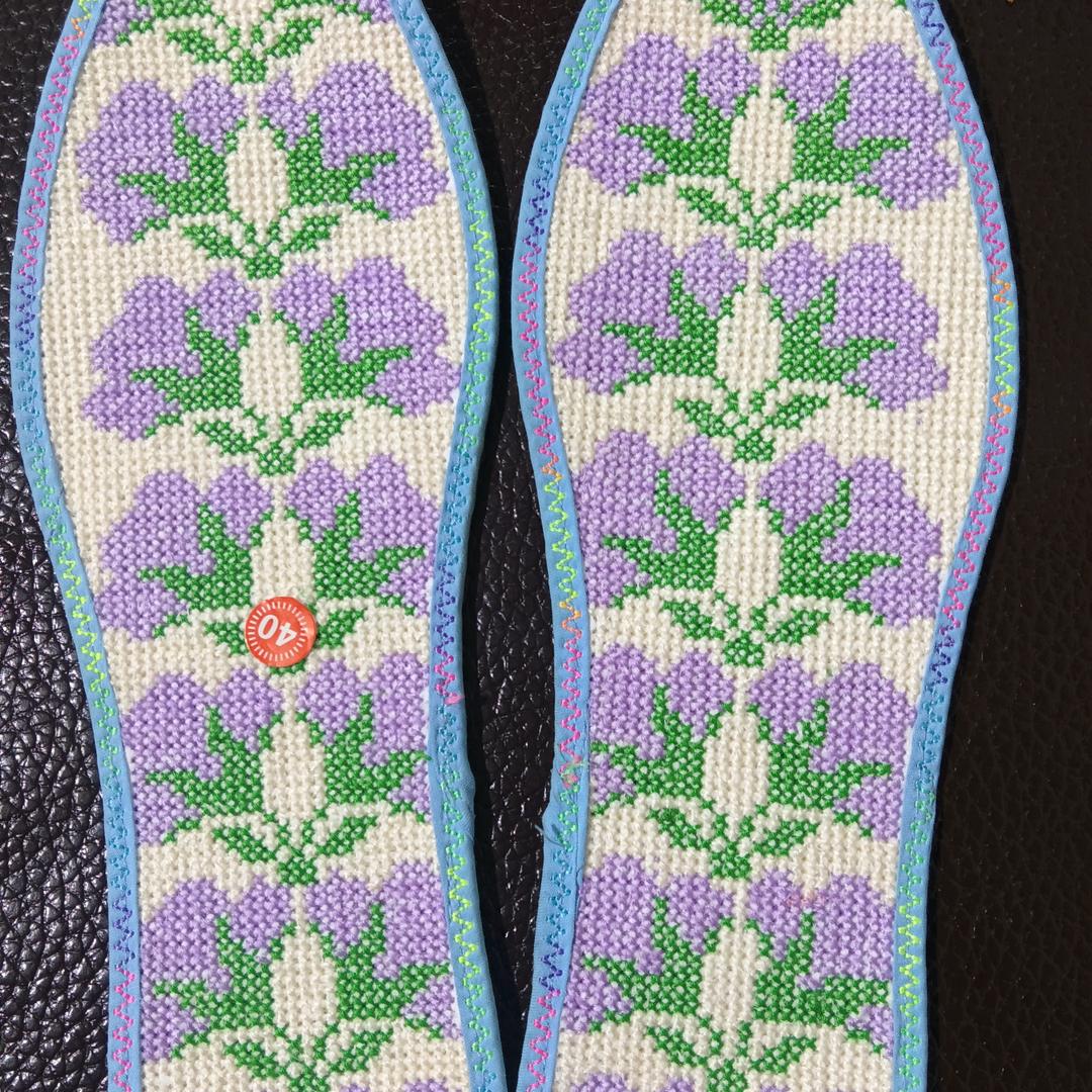 越来越好手工绣鞋垫