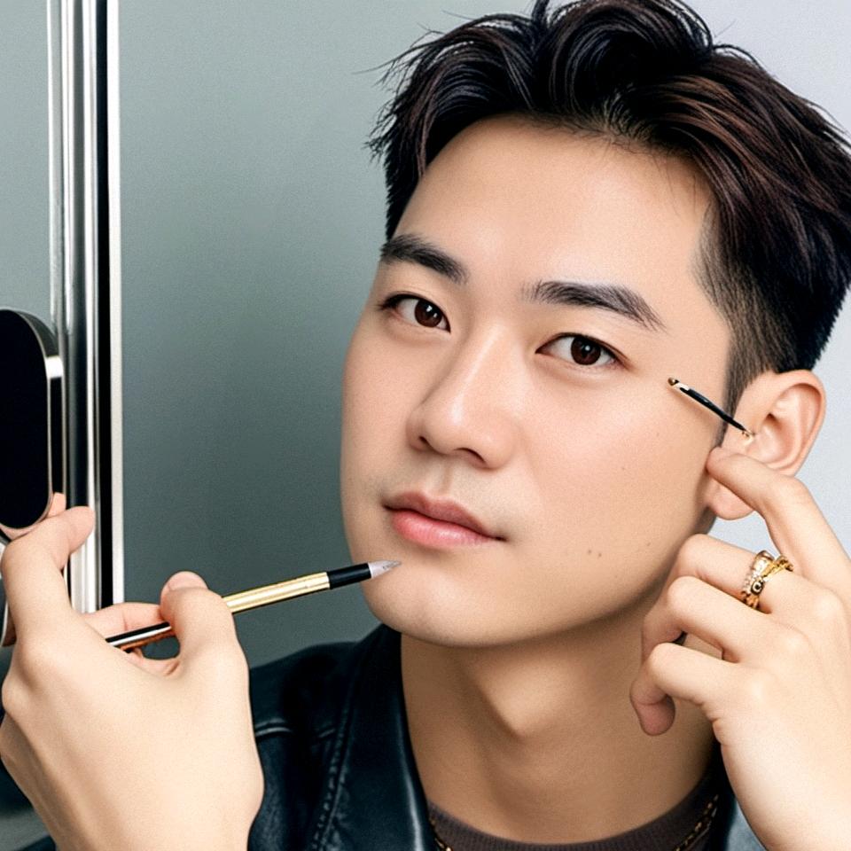 小黄高端眉眼纹绣设计