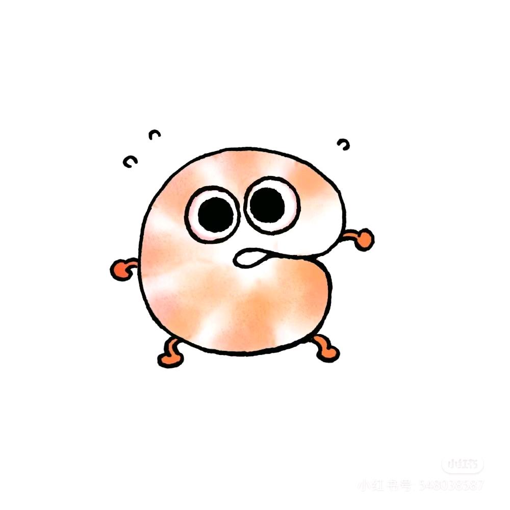 虾仁不眨眼