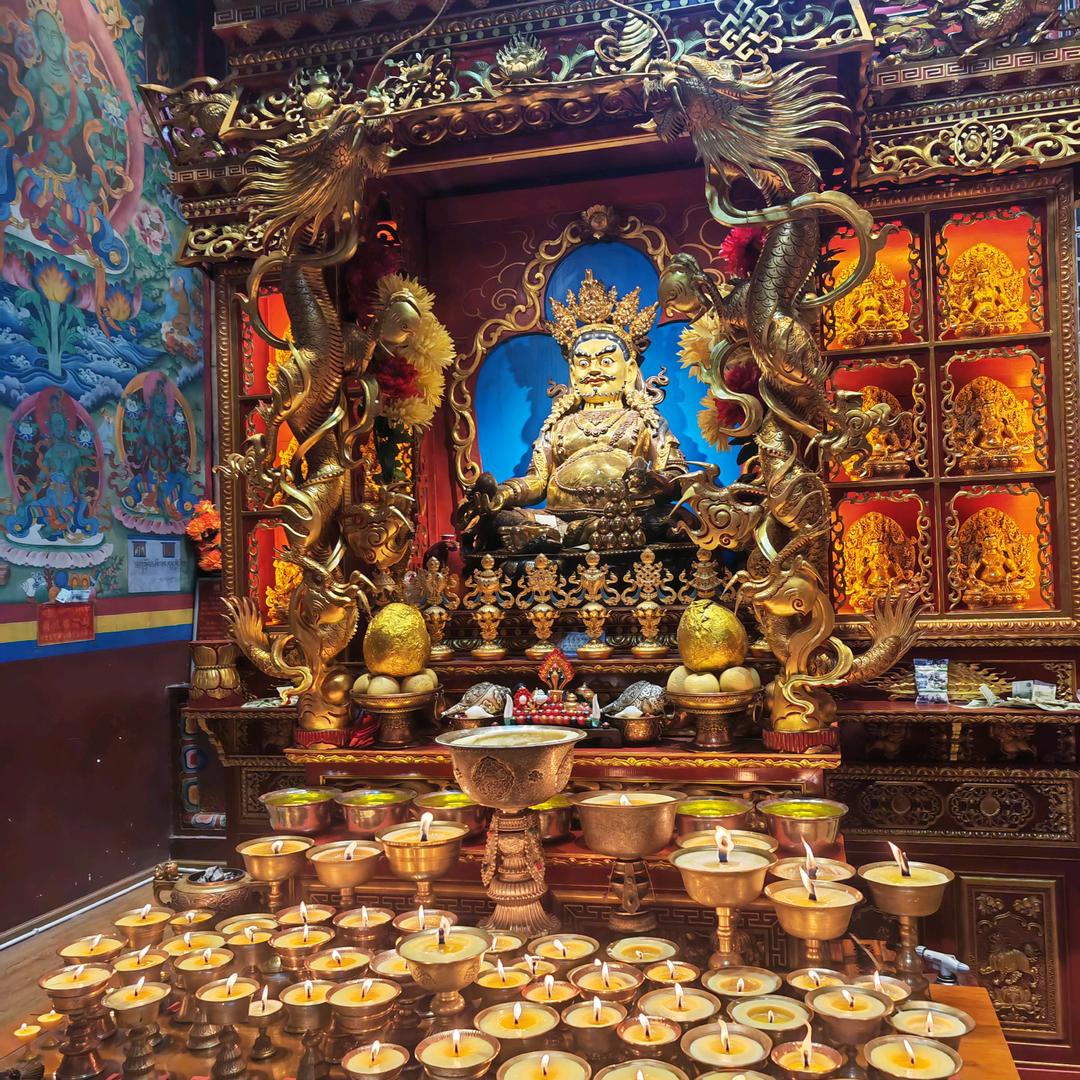 滇藏香雪桑宗藏式观景餐厅小扎黑