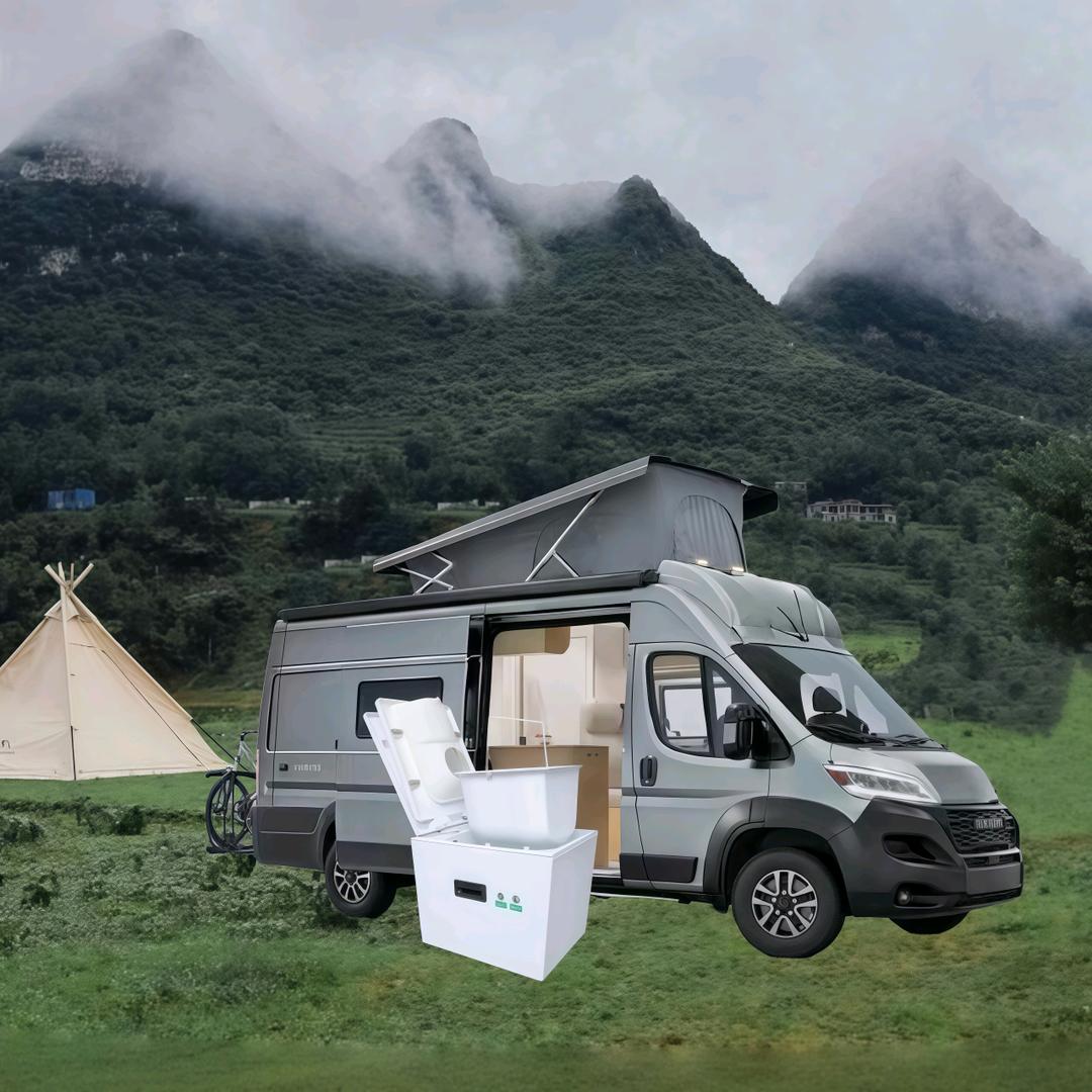 房车专用生物降解马桶  ~ 丽丽