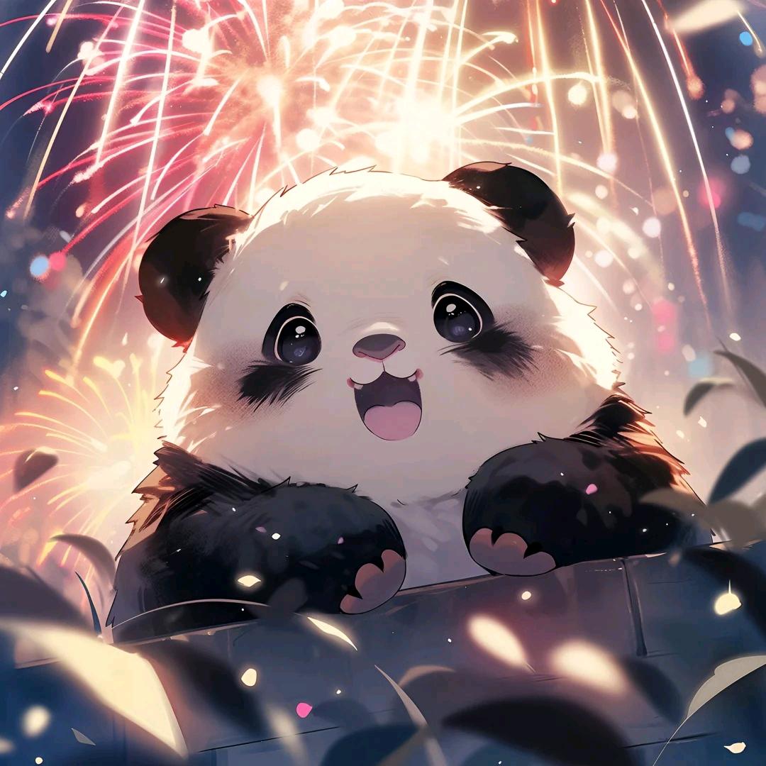熊猫带你看烟花