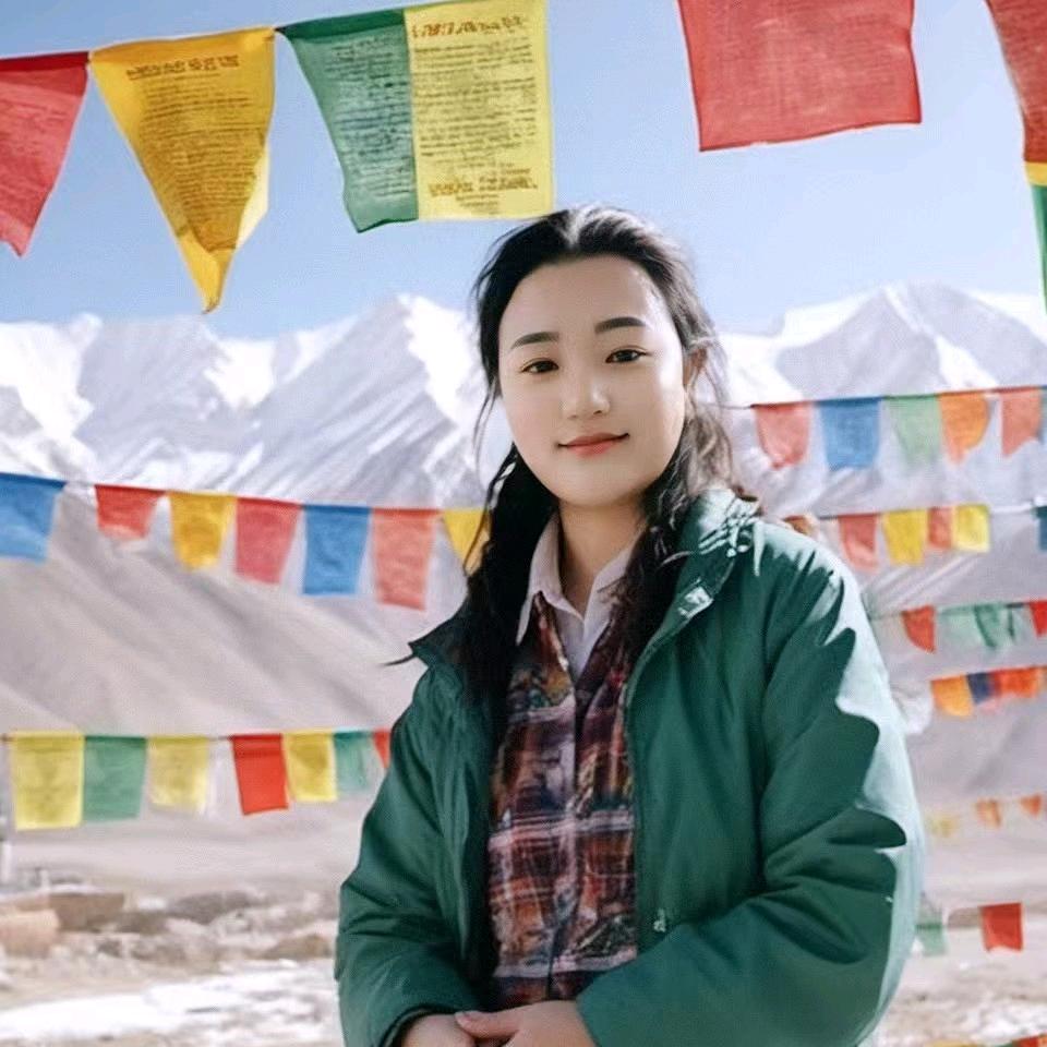 藏族姑娘