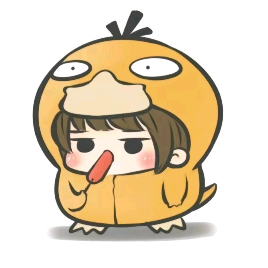 一只可达鸭