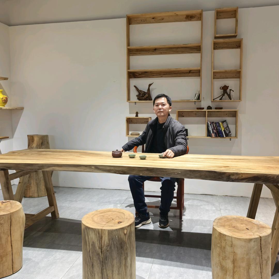 泸州香樟木大板茶台（俊哥）