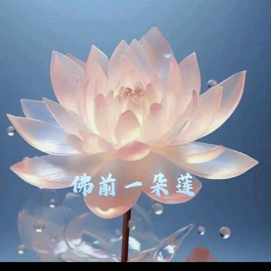 佛前一朵莲🔥🔥🔥