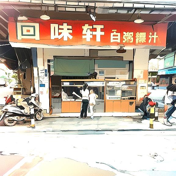 回味轩白粥粿汁