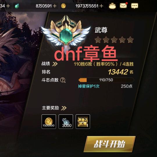 dnf章鱼（接武尊）